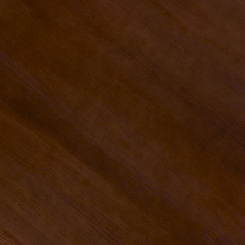 Table à manger ronde en bois à lattes de 48 pouces