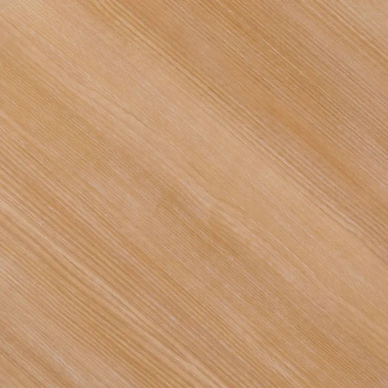 Table à manger ronde en bois à lattes de 48 pouces