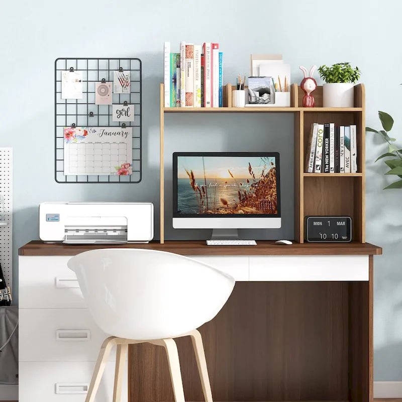 Étagère de bureau Organisateur de rangement de bureau Présentoir