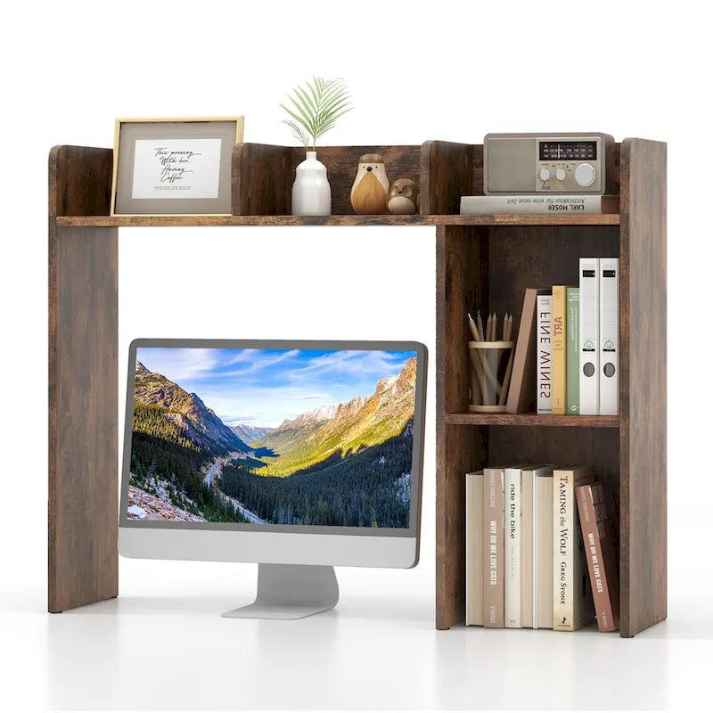 Étagère de bureau Organisateur de rangement de bureau Présentoir
