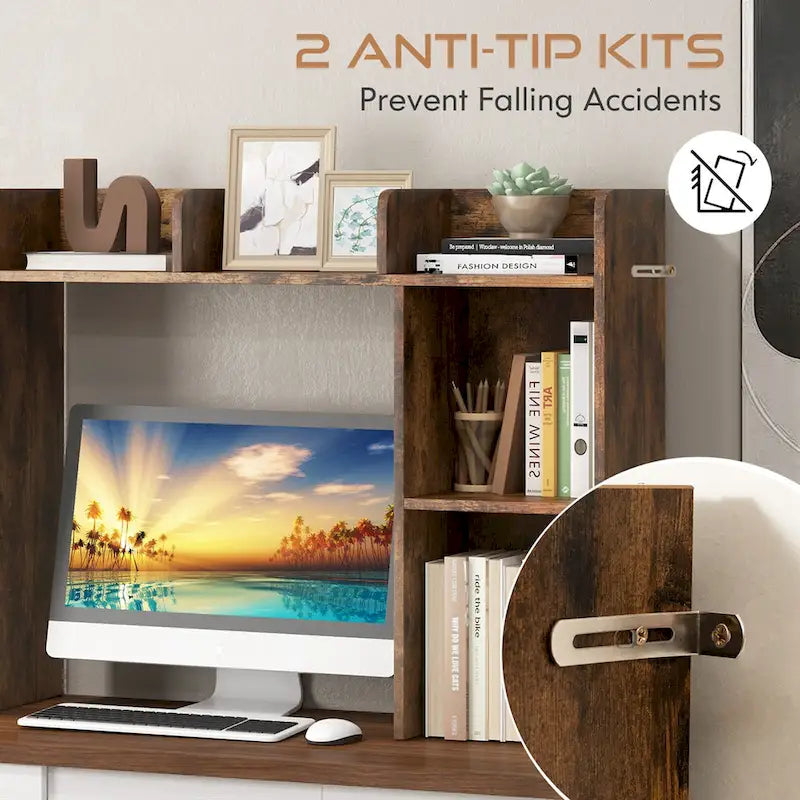 Étagère de bureau Organisateur de rangement de bureau Présentoir