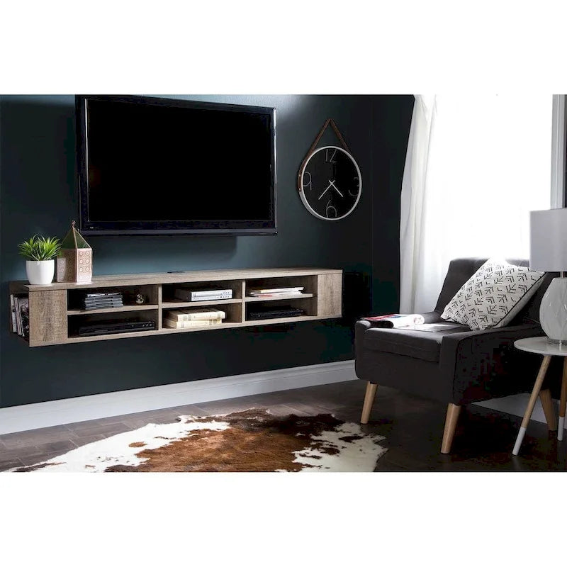 South Shore City Life 66 Wide Wall Mounted Console