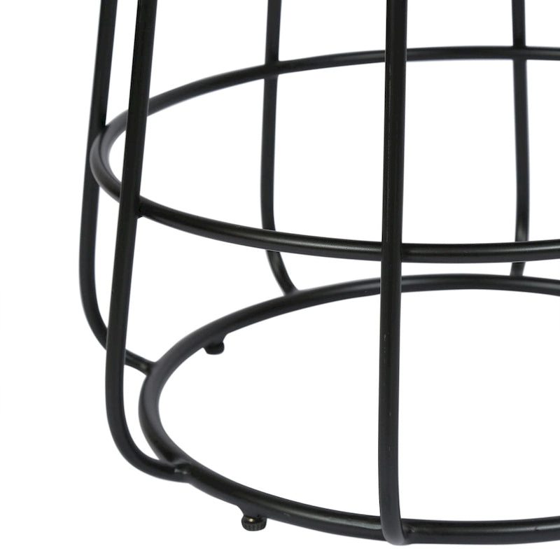 Table d'appoint moderne en marbre faite à la main - 18,00 L x 18,00 P x 22,00 H