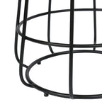 Table d'appoint moderne en marbre faite à la main - 18,00 L x 18,00 P x 22,00 H