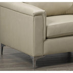 Ensemble canapé et fauteuil en cuir pleine fleur de qualité supérieure