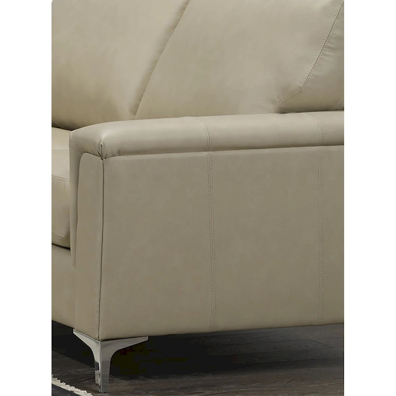 Ensemble canapé et fauteuil en cuir pleine fleur de qualité supérieure