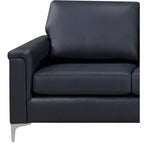 Ensemble canapé et fauteuil en cuir pleine fleur de qualité supérieure