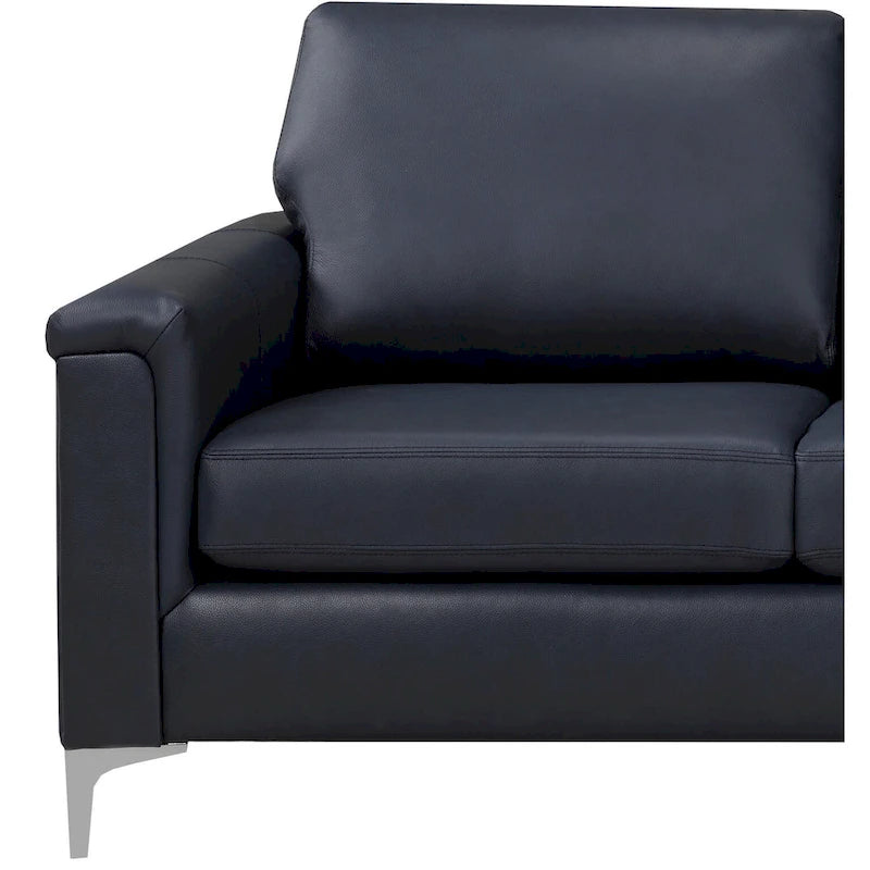 Ensemble canapé et fauteuil en cuir pleine fleur de qualité supérieure