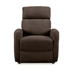 Fauteuil inclinable et releveur électrique en chenille marron