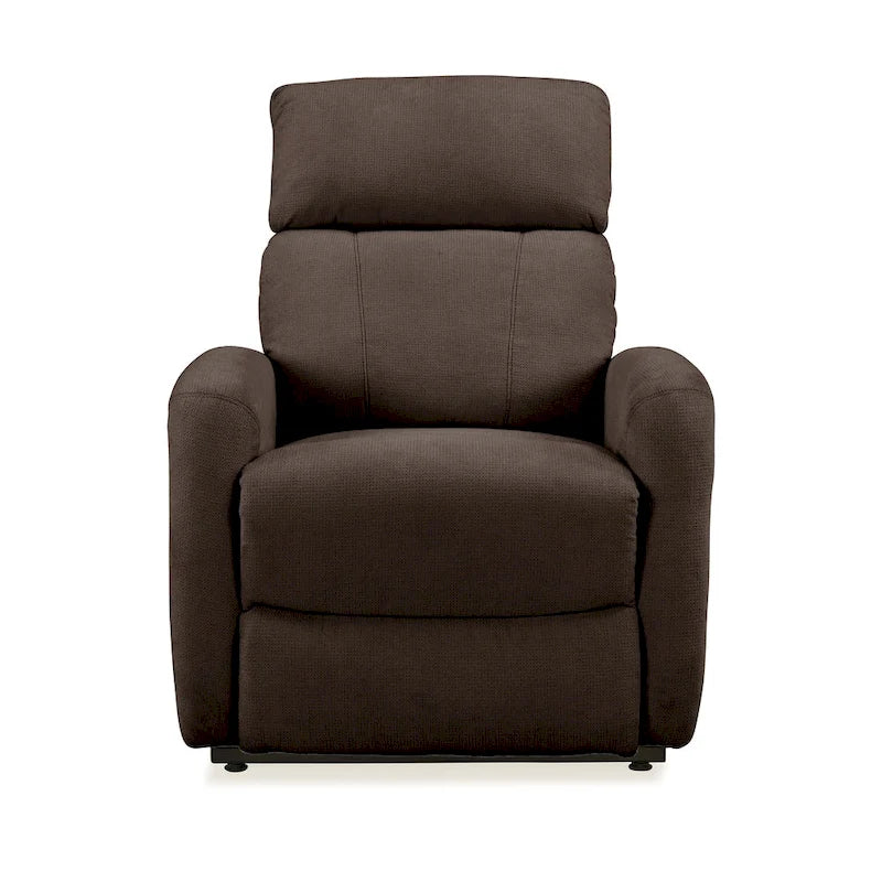 Fauteuil inclinable et releveur électrique en chenille marron