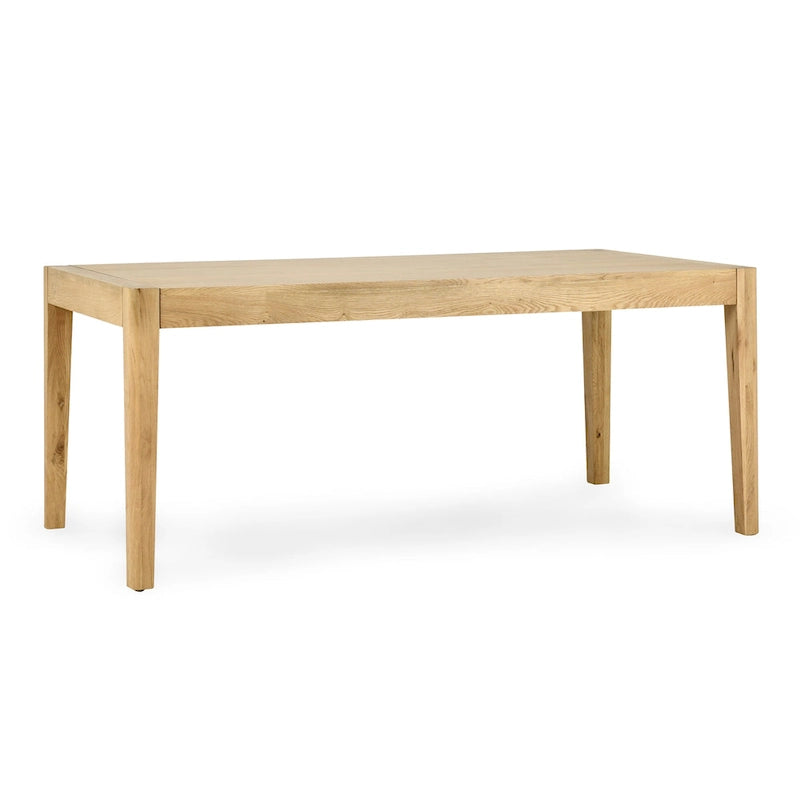 Table de salle à manger 72 po marron naturel - 72 larg. x 38 prof. x 30 haut.