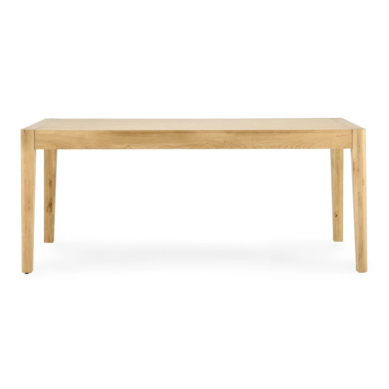 Table de salle à manger 72 po marron naturel - 72 larg. x 38 prof. x 30 haut.
