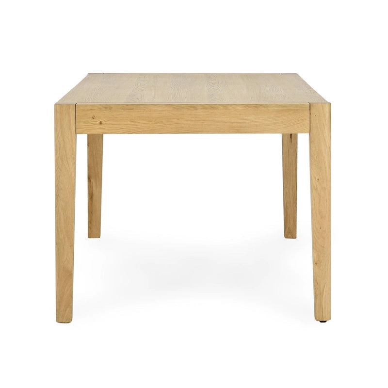 Table de salle à manger 72 po marron naturel - 72 larg. x 38 prof. x 30 haut.