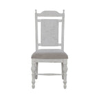 Ensemble de table à piédestal blanche 5 pièces