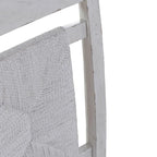 Ensemble de table à piédestal blanche 5 pièces