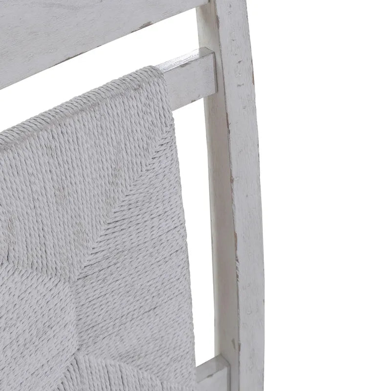 Ensemble de table à piédestal blanche 5 pièces
