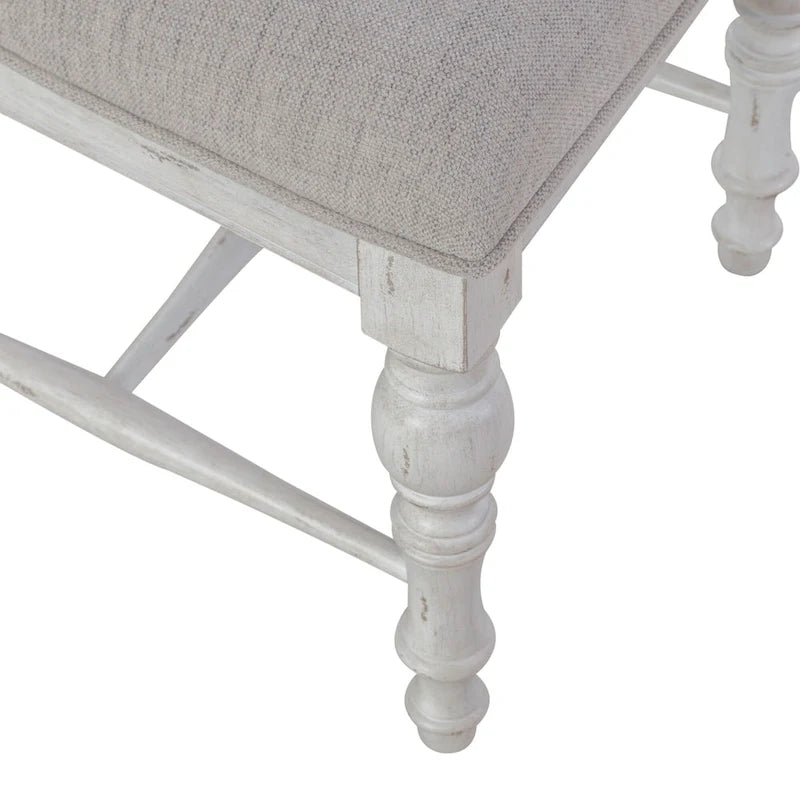 Ensemble de table à piédestal blanche 5 pièces