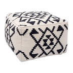 Ottoman beige et noir