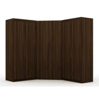 Armoire d'angle moderne 3 portes 4 tiroirs