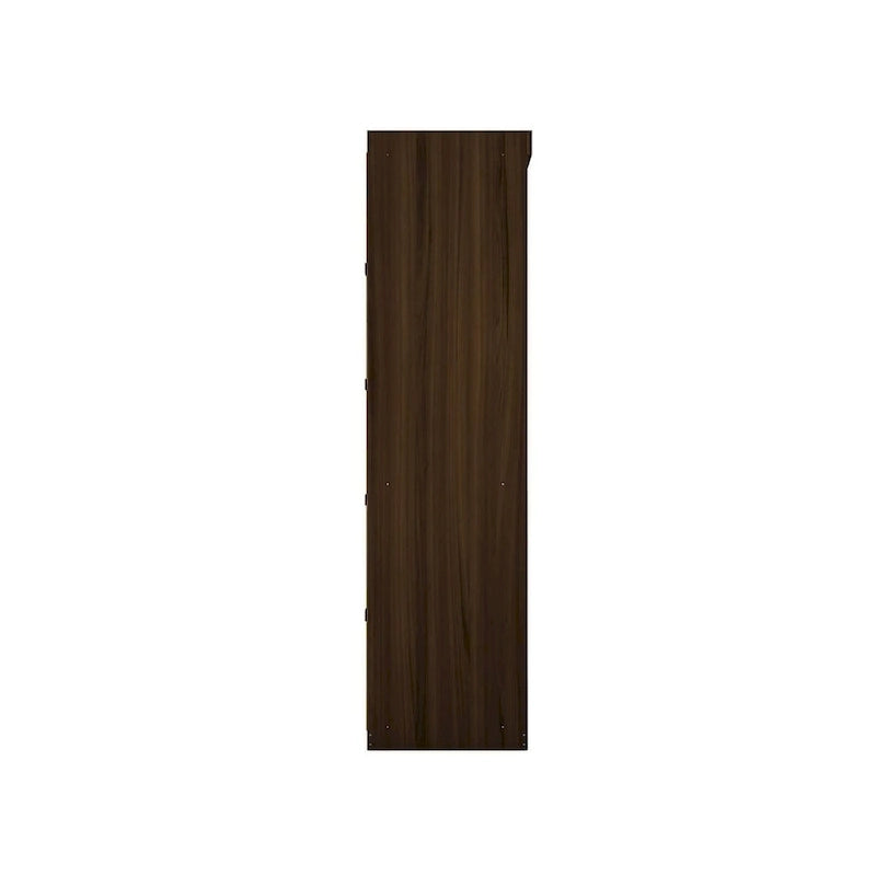 Armoire d'angle moderne 3 portes 4 tiroirs