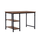 Bureau industriel en métal et bois