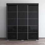 Armoire moderne brillante de 71 pouces