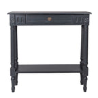 Console en bois avec tiroir