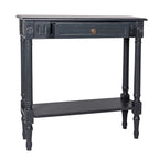 Console en bois avec tiroir