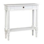 Console en bois avec tiroir