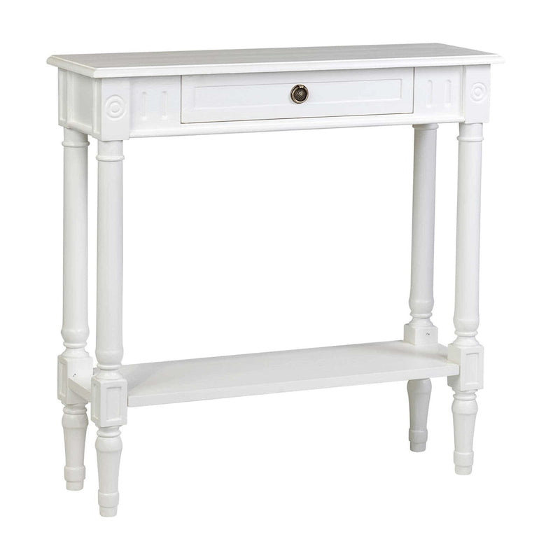 Console en bois avec tiroir