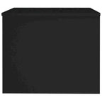 Table basse relevable, bout de canapé, table d'appoint, bois manufacturé - 80 x 50 x 42,4 cm