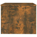 Table basse relevable, bout de canapé, table d'appoint, bois manufacturé - 80 x 50 x 42,4 cm