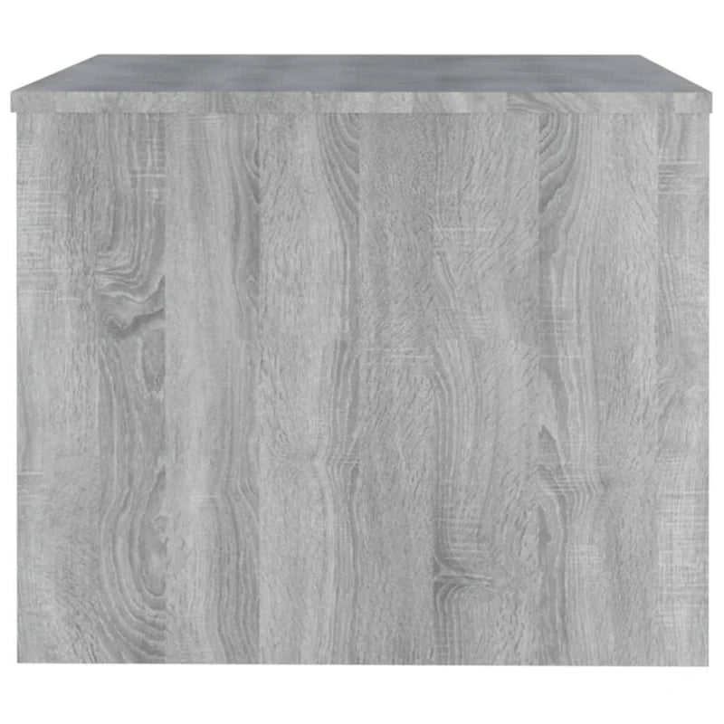 Table basse relevable, bout de canapé, table d'appoint, bois manufacturé - 80 x 50 x 42,4 cm