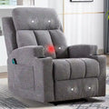 Fauteuil inclinable de massage avec chauffage et vibrations, canapé manuel