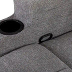Fauteuil inclinable de massage avec chauffage et vibrations, canapé manuel