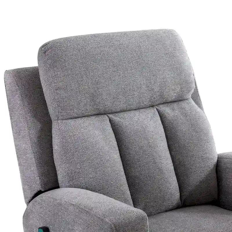 Fauteuil inclinable de massage avec chauffage et vibrations, canapé manuel