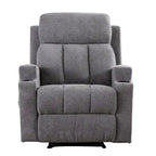 Fauteuil inclinable de massage avec chauffage et vibrations, canapé manuel