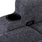 Fauteuil inclinable de massage avec chauffage et vibrations, canapé manuel