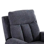 Fauteuil inclinable de massage avec chauffage et vibrations, canapé manuel