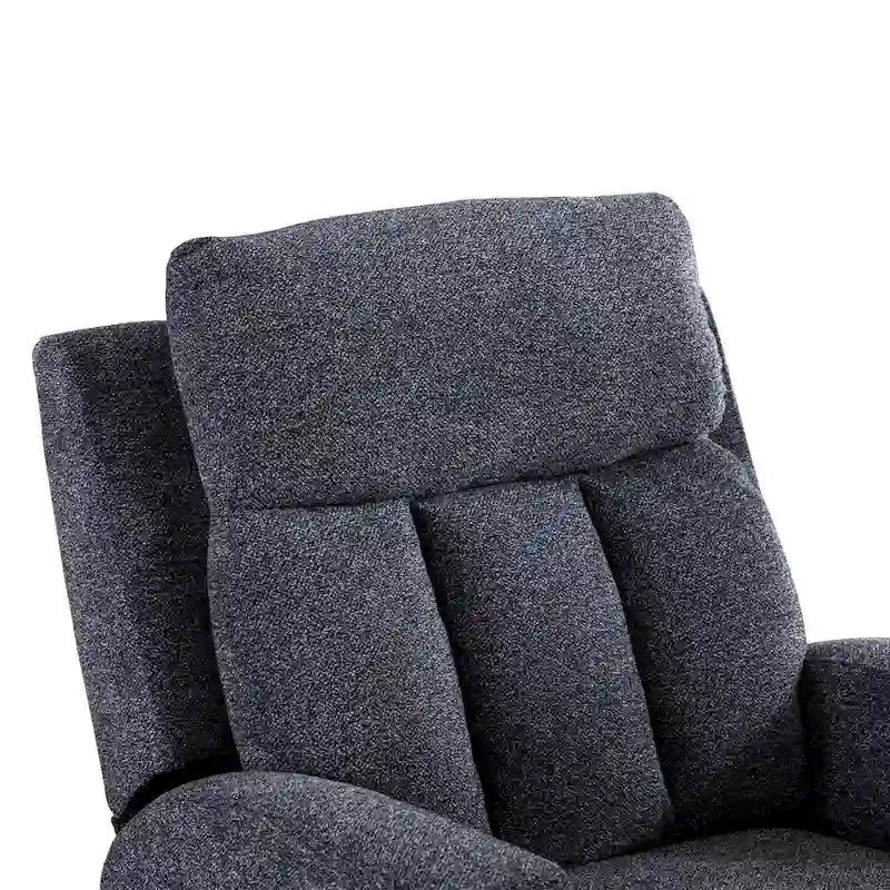 Fauteuil inclinable de massage avec chauffage et vibrations, canapé manuel
