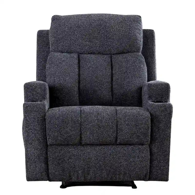 Fauteuil inclinable de massage avec chauffage et vibrations, canapé manuel