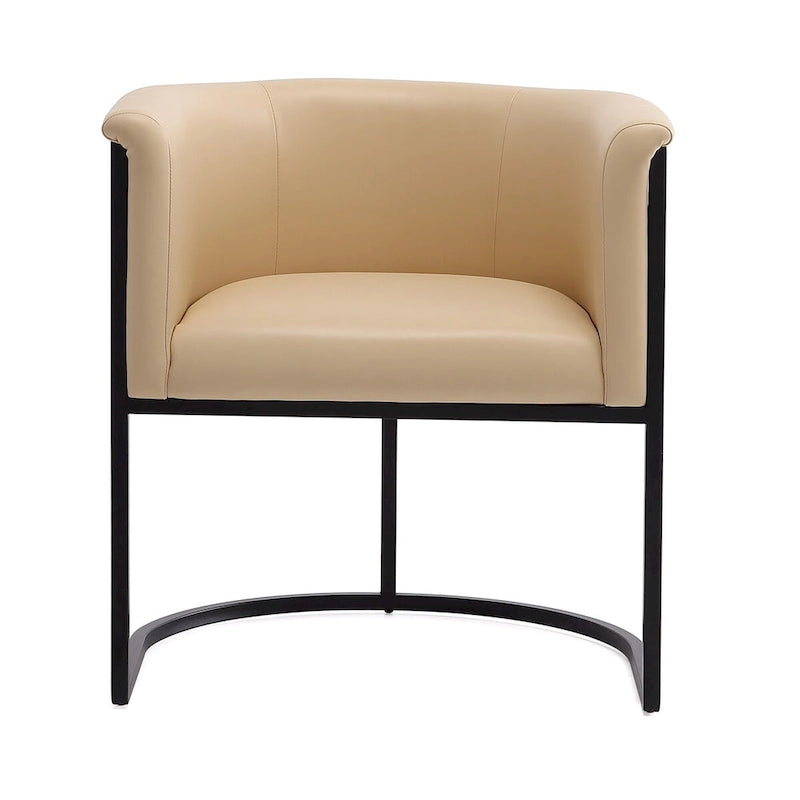 Chaise de salle à manger industrielle Bali Art déco Mid-Century Modern