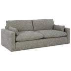 Canapé gris spectaculaire - 90L x 42P x 36H