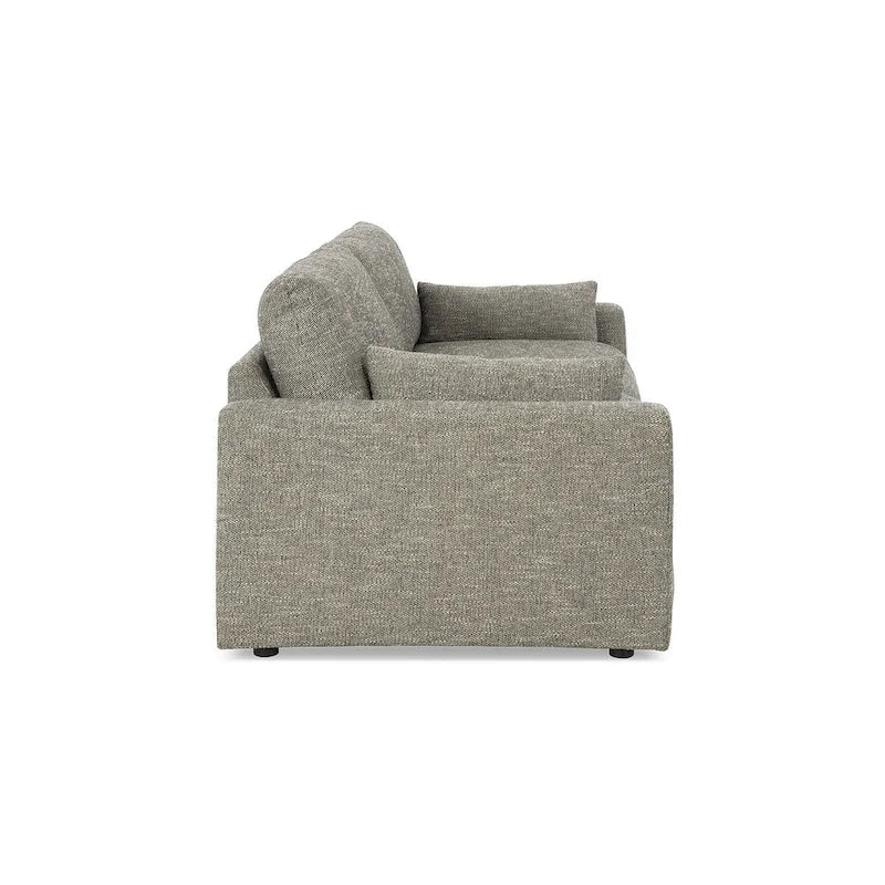 Canapé gris spectaculaire - 90L x 42P x 36H