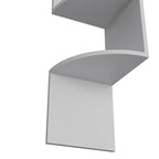 Étagère d'angle, design mural moderne avec étagères multiples