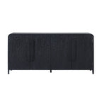 Buffet moderne de 64 pouces avec bords arrondis