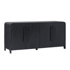 Buffet moderne de 64 pouces avec bords arrondis