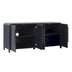 Buffet moderne de 64 pouces avec bords arrondis